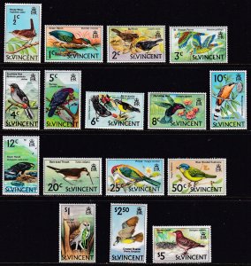 St Vincent, Fauna, Birds MNH / 1970