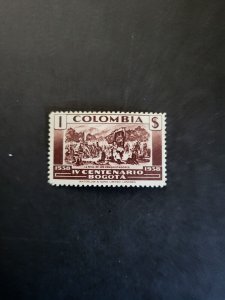 Stamps Columbia Scott #463 never hinged