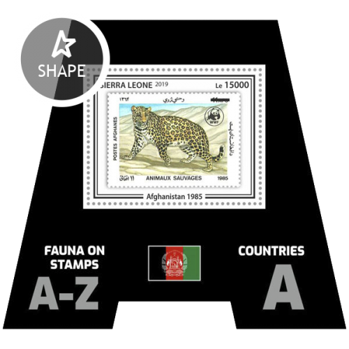 SIERRA LEONE - 2019 - Stamps of Stamps, Afghanistan - Perf Souv Sheet - MNH