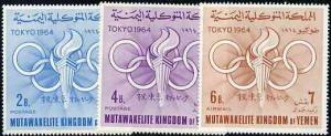 Yemen - Royalist 1964 Tokyo Olympic Games unmounted mint ...