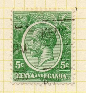 Kenya Uganda 1922 Early Issue Fine Used 5c. NW-157017