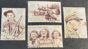 NORFOLK ISLAND # 587-590-MINT NEVER/HINGED--COMPLETE SET--1995