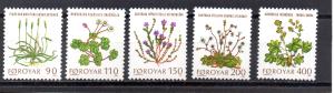 Faroe Islands 48-52 MNH