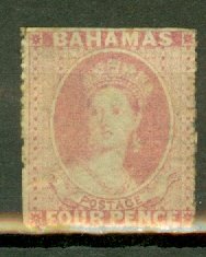 B: Bahamas 3 mint regummed CV $1800