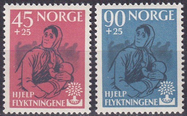 Norway #B64-5  F-VF Unused CV $17.00 (Z4587)