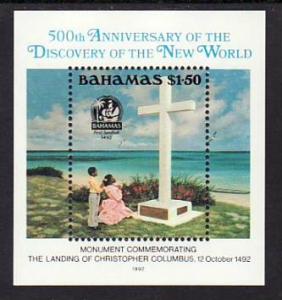 Bahamas Columbus 753 Souvenir Sheet MNH VF  