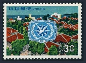 RyuKyu 162 block/4, MNH. Michel 191. International Tourist Year ITY-1967.