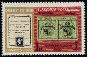 Ajman #43 Geneva Stamp; MNH (3Stars)