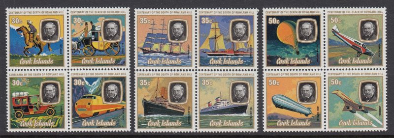 Cook Islands 514-6 Rowland Hill mnh