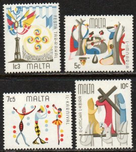 Malta Sc #505-508 Mint Hinged