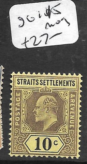 MALAYA STRAITS SETTLEMENTS  (P2704B)  KE 10C  SG 115  MOG