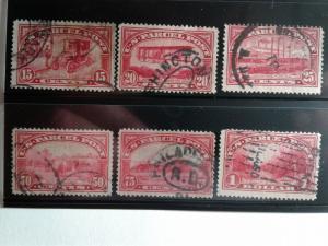 SCOTT # Q1-Q12 USED COMPLETE SET OF PARCEL POST  AMAZING !! LABOR DAY SPECIAL !!