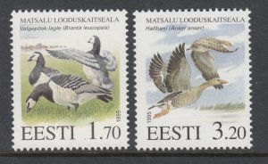 Estonia 283-284 Birds MNH VF