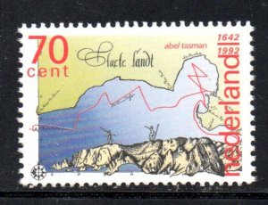 Netherlands Sc 809 1992 Discovery of New Zealand stamp mint NH