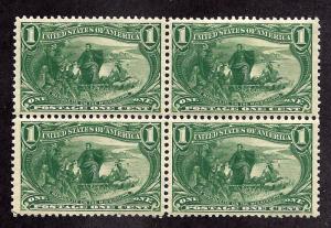 285 Mint,OG,NH... Block of 4... SCV $280.00