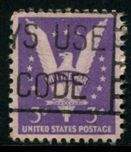 905 US 3c Win the War, used