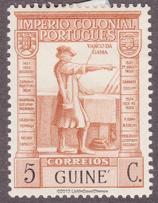 Portuguese Guinea 234 Vasco da Gama Issue 1938