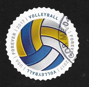 New 2017 - (49c) - Have a Ball - Volleyball, Used Off Paper