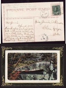 Canada-Covers #2974b-1c Admiral-Oxford cnty-Springford,Ont-Au 6 1912-Norfolk cnt
