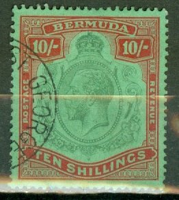 IX: Bermuda 96a used CV $350