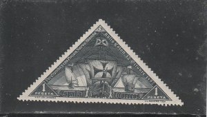 Spain  Scott#  430  MH  (1930 Santa Maria, Nina, Pinta)