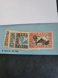 Stamps Brazil Scott 414-7 hinged