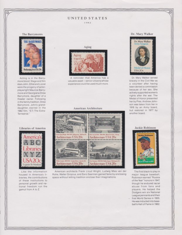 Americas Postage Stamps