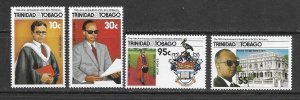 Trinidad & Tobago 453-6 MNH Prime Minister cpl. set vf.   2022 CV $ 8.30