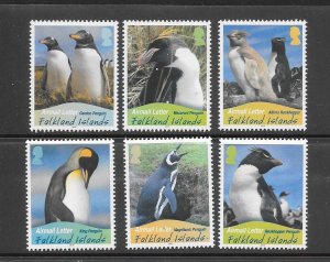 PENGUINS - FALKLAND ISLANDS #C8-13  MNH