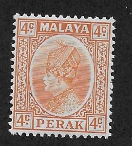 MALAYA - PERAK SC# 71  F/MLH