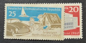 DDR Sc # 514-515, VF MH