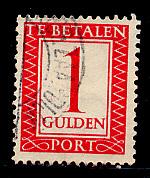 Netherlands Scott # J105, used