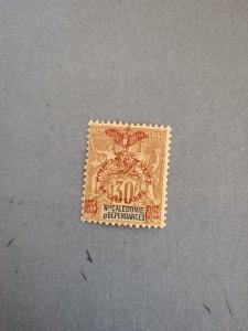 Stamps New Caledonia Scott #76 hinged