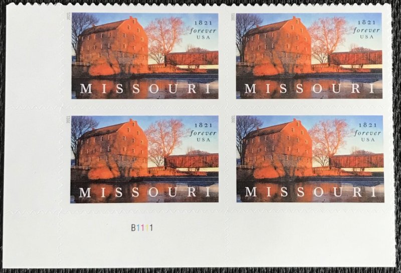 US #5626 MNH Plate Block Of 4 LL Missouri (.55)