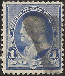 # 219 DULL BLUE USED BEN FRANKLIN SCV-0.75