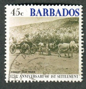 Barbados #1033 used single