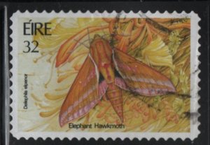 Ireland 1994 used Sc 937 32p Elephant hawkmoth - self-adhesive