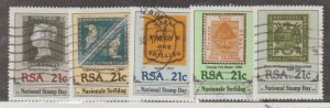 South Africa Scott #788a-788e Stamps - Used Set