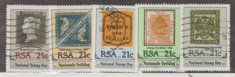 South Africa Scott #788a-788e Stamps - Used Set