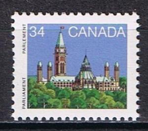 #925as Canada MNH Parliament Booklet BK89 single 34