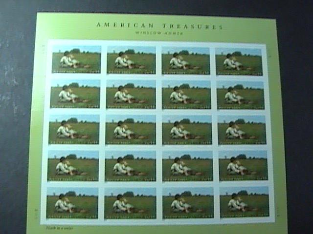 U.S.# 4473-MINT/NEVER HINGED--PANE OF 20--AMERICAN TREASURES/HOMER---2010