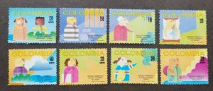 Colombia Human Rights 1993 Medical Education Elder Person Environment (stamp MNH