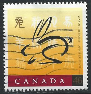 Canada #1767 46c New Year 1999 - Year of the Rabbit