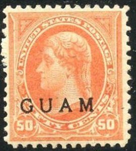 US Guam 11 Possessions VF LH cv 350.00
