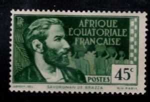 French Equatorial Africa Scott 47 MH* expect similar centering