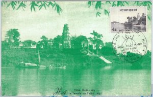 69164 -  VIETNAM - Postal History - MAXIMUM CARD 1959  - ARCHITECTURE
