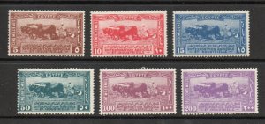 Egypt - Sc# 108 - 113 MLH         -         Lot 0424235