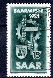 Saar - Scott # 228, used