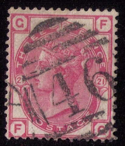 Great Britain Sc #83 PL-21 (SG158) Used F-VF Cat. $85.00