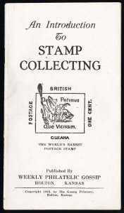 US Stamps Rare Booklet 1932 Stamp Collecting